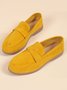 Lässig minimalistisch Slip On Halbschuhe