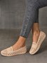 Damen Ausgehöhlt Wasserdicht Slip On Schuhe