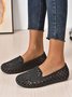 Damen Ausgehöhlt Wasserdicht Slip On Schuhe