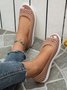 Wasserdicht Ausgehöhlt Strand Peeptoe Schuhe