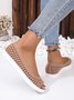 Wasserdicht Ausgehöhlt Strand Peeptoe Schuhe