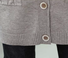 Unifarben Strickjacke Taschen Herbst Winter