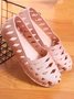Damen Wasserdicht Ausgehöhlt Strand Slip On Schuhe