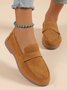 Lässig minimalistisch Slip On Halbschuhe
