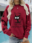 es ist FEIN, mir geht es gut alles ist fein Lustig Sweatshirt