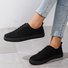 Lässig Unifarben Textil Lässig Schuhe