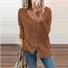 Lässig Sonstiges Garn/Wollgarn Strickjacke