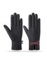 Elegant Schleife Wärme Handschuhe