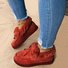 Unifarben Herbst Böhmisch Western Stiefelette
