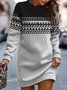 Ethnisch Freizeitkleid Mit Nein