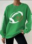Lässig Herz/Herz Sweatshirt