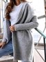 Wolle/Stricken Lässig Strickjacke