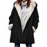 Lässig Weit Teddy Jacke