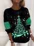 Lässig Weihnachten Sweatshirt