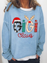 Gigi Familie Beste Geschenke für Weihnachten Lässig Rundhals Baumwollmischung Sweatshirt
