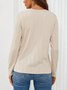 Spitze Langarm Jacquard Böhmisch Bluse