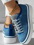 Lässig Stoff Alle Jahreszeiten Skate-Schuhe
