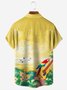 IM RUHESTAND Nicht meine Problem Nicht mehr Brusttasche Kurzarm Hawaiische Bluse