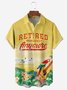 IM RUHESTAND Nicht meine Problem Nicht mehr Brusttasche Kurzarm Hawaiische Bluse