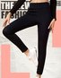 Unifarben Lässig Leggings