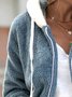 Langarm Jacke mit Kapuze