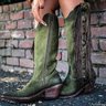 Cowgirl Slip-On Niedriger Stiefel