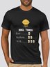 Baumwollgemisch Retro Herren Fashion Print T-Stück