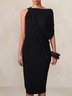 Lässiges Große Größen Kleid
