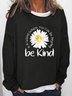 Rundhals Lässige Sweatshirts