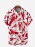 HUMMER Brusttasche Kurzarm Hawaiische Bluse