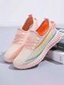 Regenbogen Linie Mesh Atmungsaktiv fliegen Stricken Sneakers