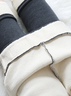 Fluff/Granular-Fleece-Stoff Lässig Legging