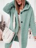 Lässig Garn/Wollgarn Strickjacke